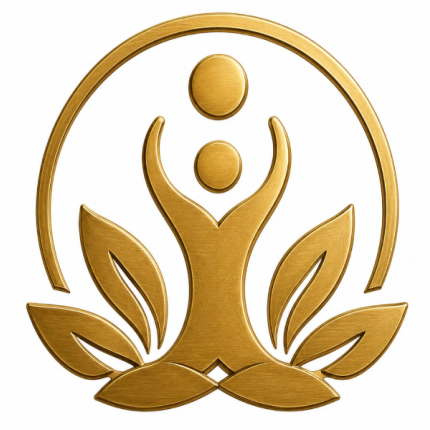 Virjit Veer gold wellness emblem